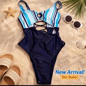 One piece bathing suit